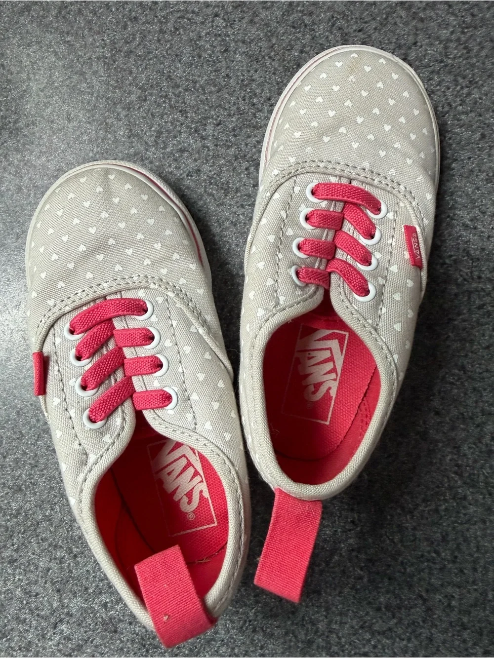 Vans Authentic Elastic Lace 'Micro Heart'
